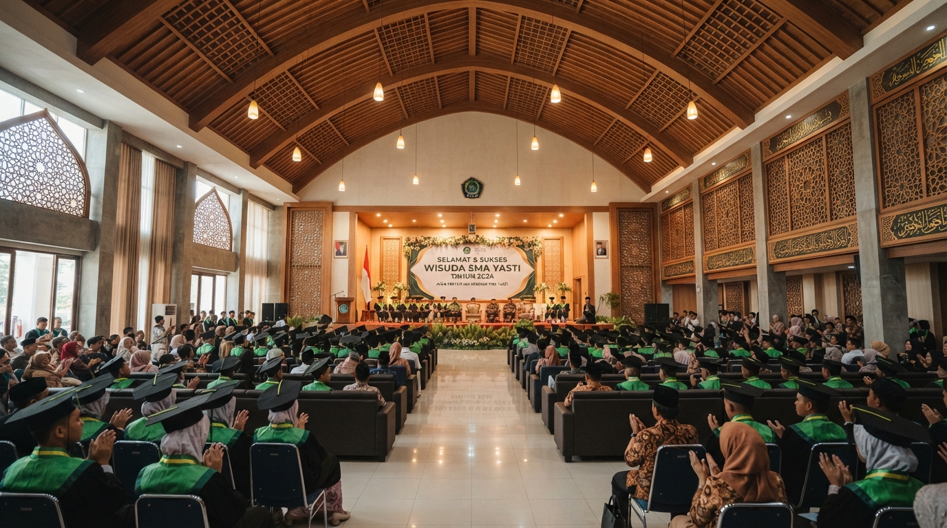 Kampus Islami modern SMA Yasti