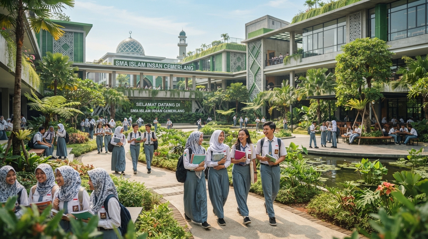 Kampus SMA Yasti Cisaat Sukabumi