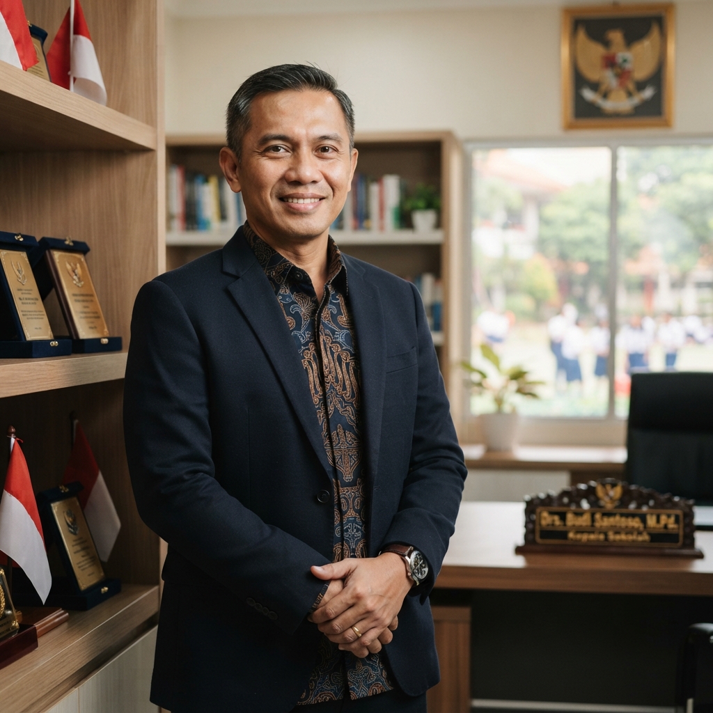 Drs. Budi Santoso, M.Pd. - Kepala Sekolah SMA Yasti Cisaat Sukabumi